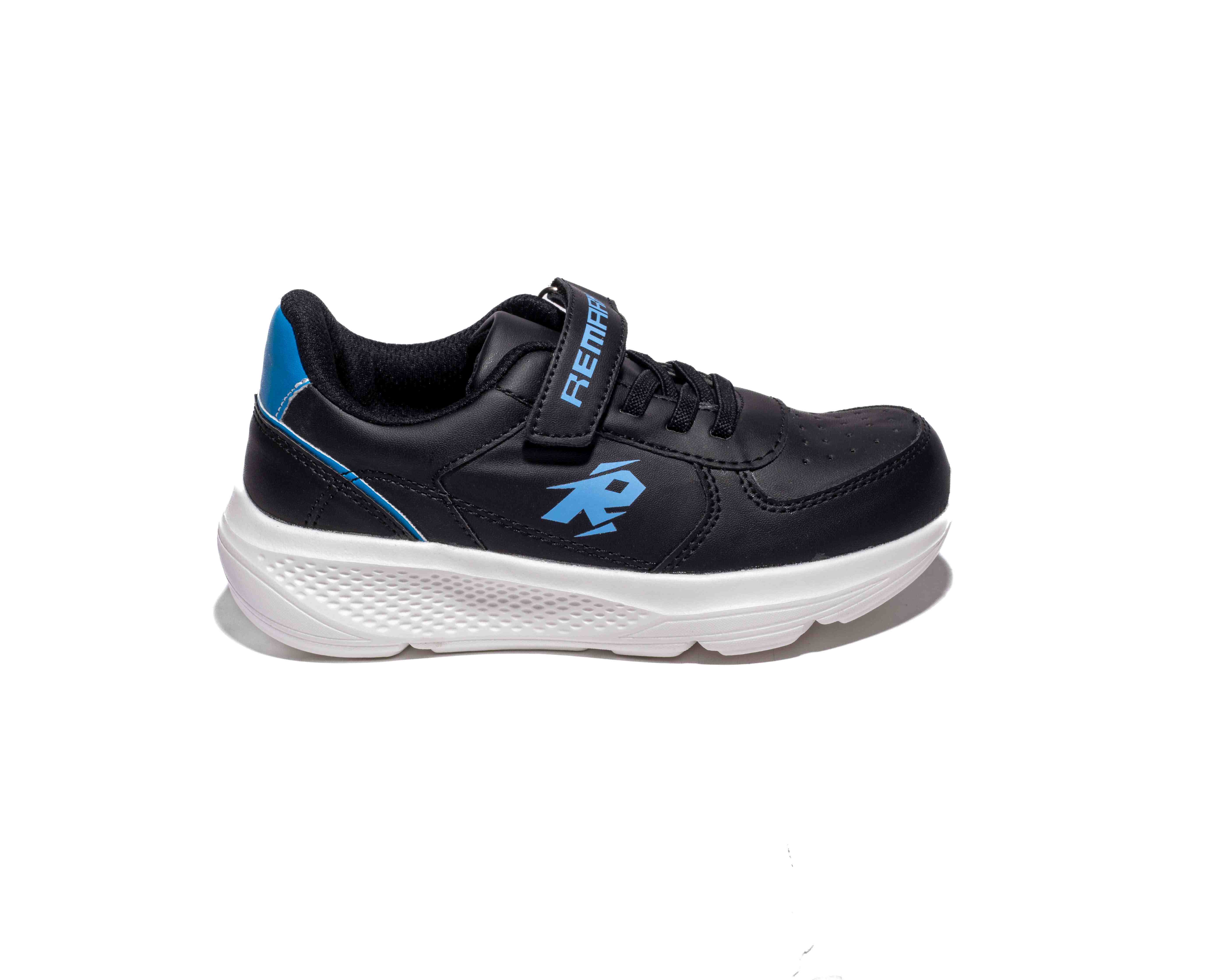 Faux Leather Comfortable Casual Shoes - Black
