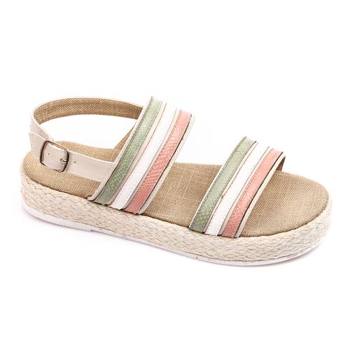 Tri-Tone Sandal