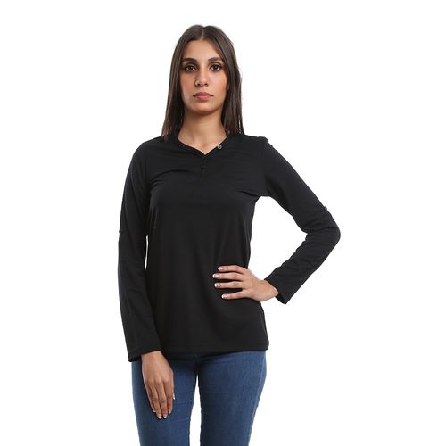 Henley Shirt Long Or 3/4 Sleeve