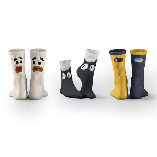 Cotton Crew Socks – Set Of 3