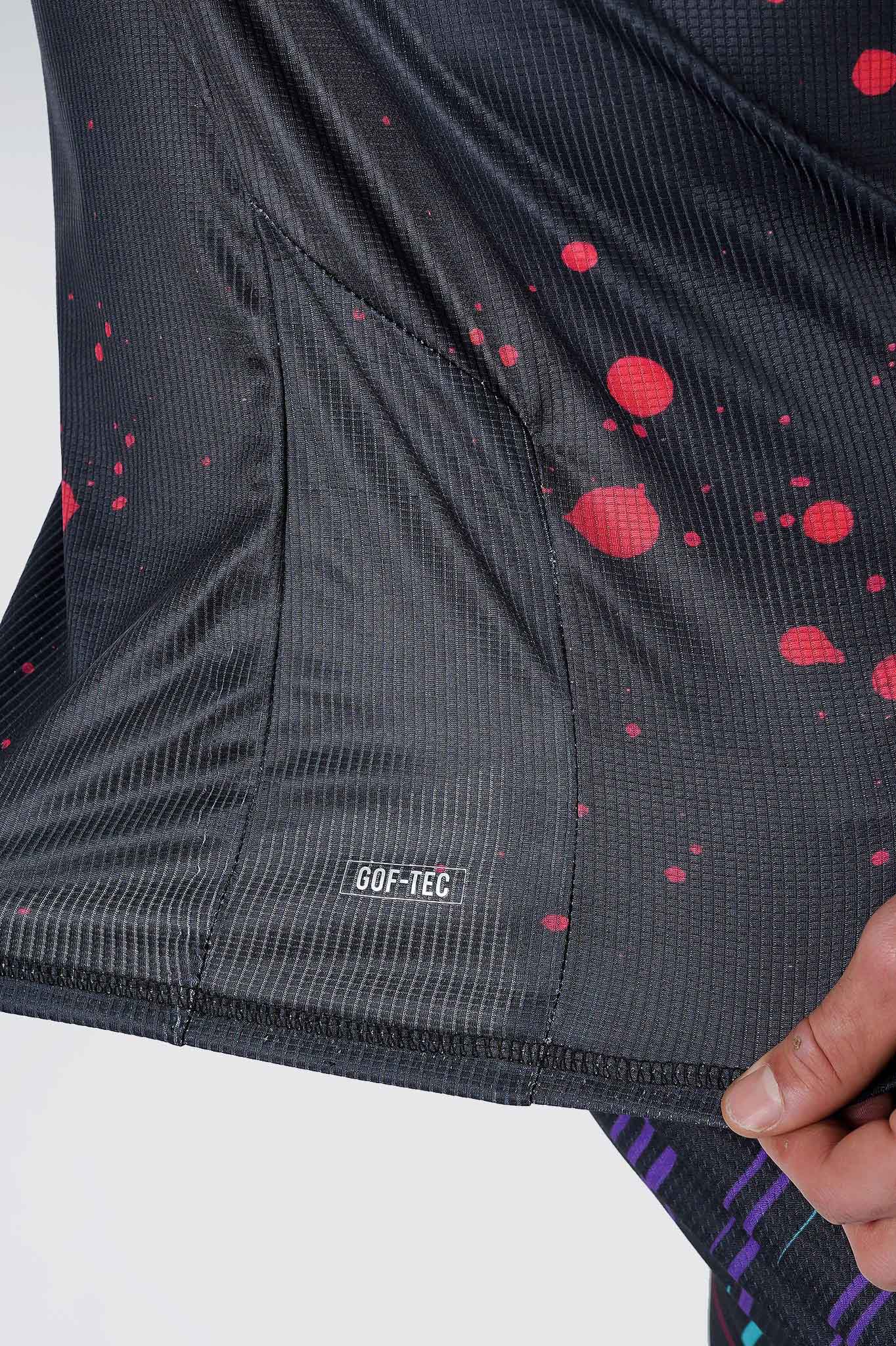 Synthetic Infinite Wave T-Shirt - Multicolor