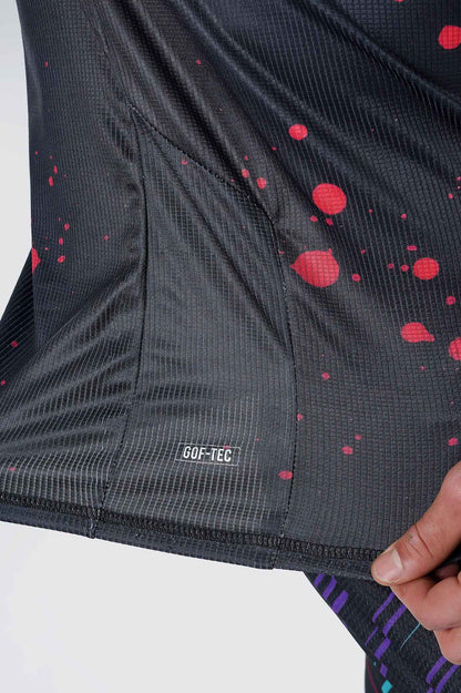 Synthetic Infinite Wave T-Shirt - Multicolor