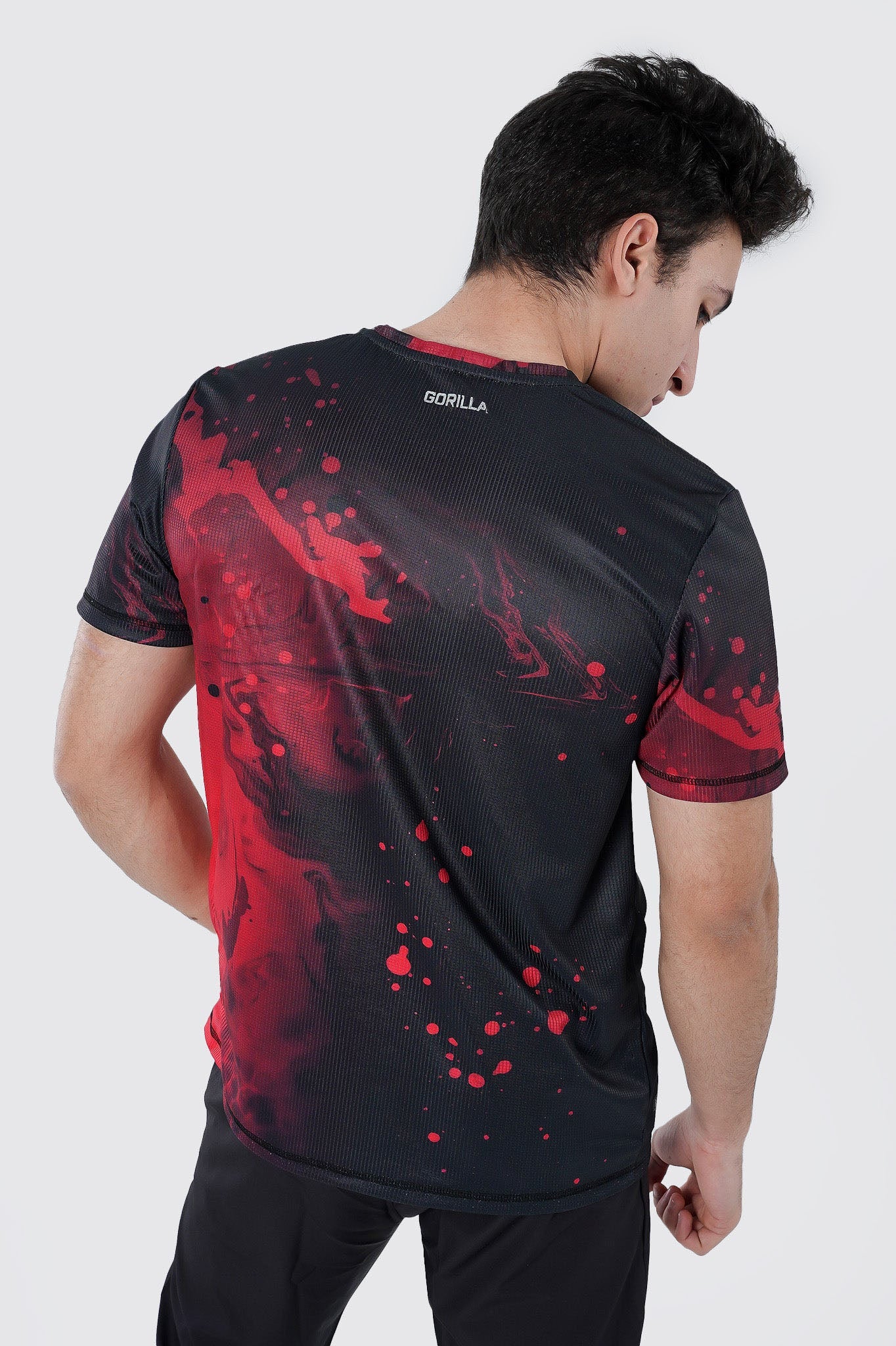 Synthetic Infinite Wave T-Shirt - Multicolor