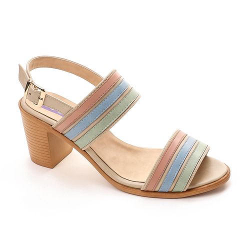 Tri-Tone Sandal