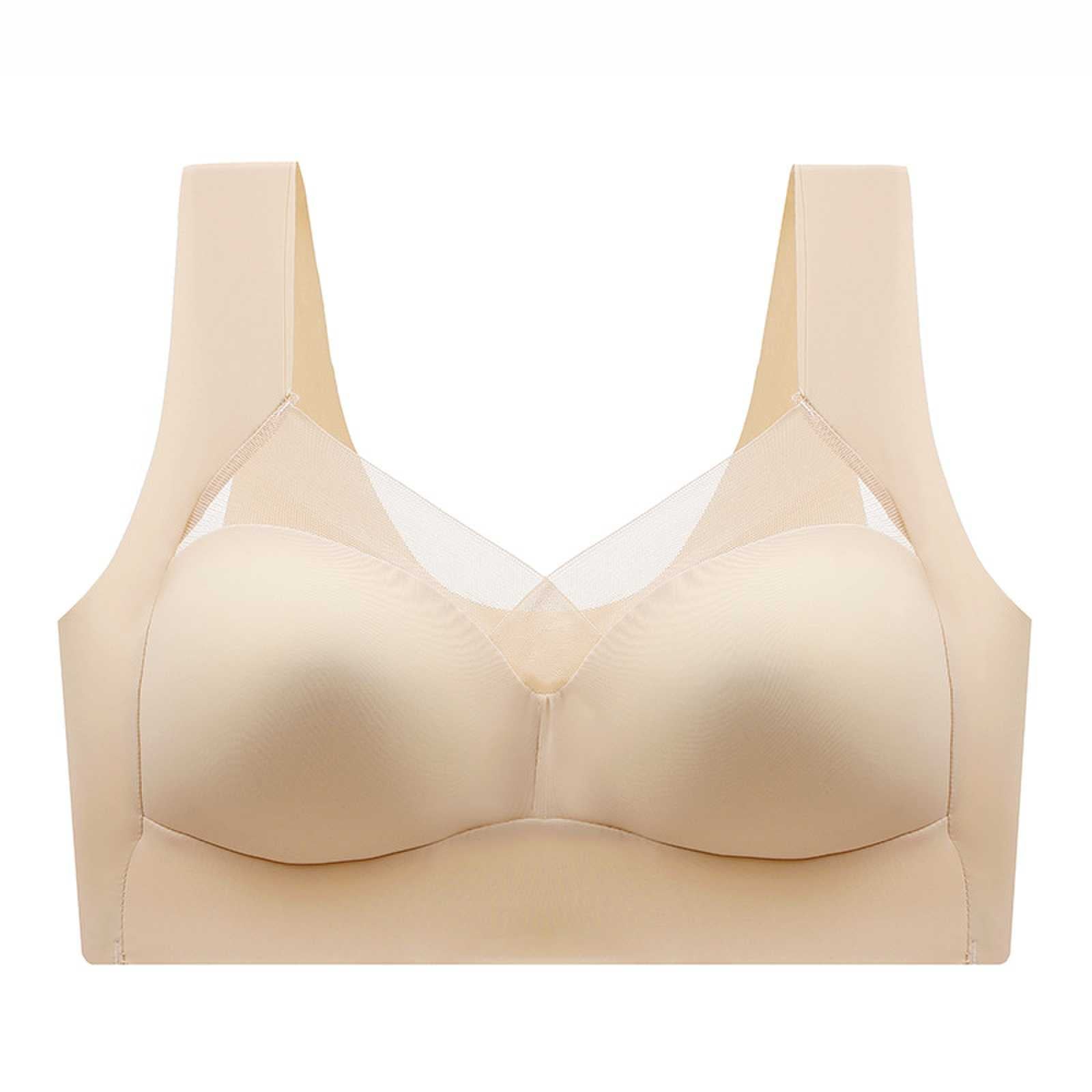 Plus Size Seamless Bra - Skin Toned