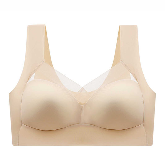 Plus Size Seamless Bra - Skin Toned
