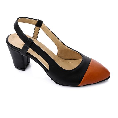 Bi-Tone Heeled Shoes