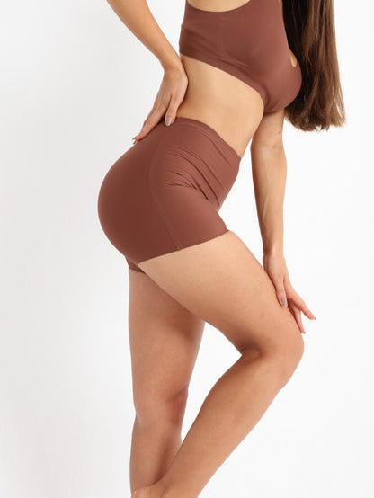 Seamless Comfort Boyshorts Dark Brown