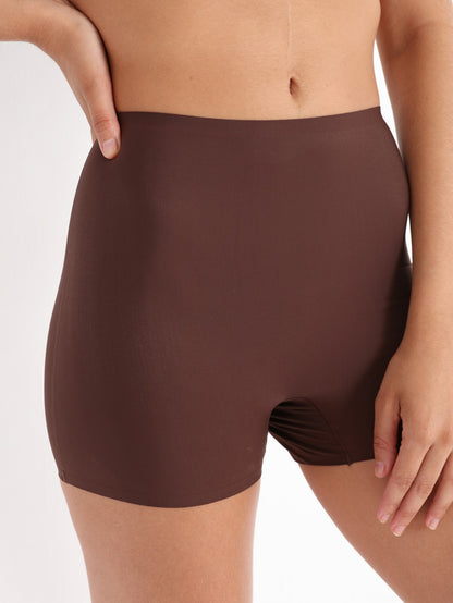 Seamless Comfort Boyshorts Tan