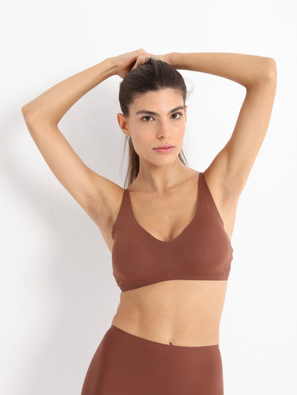 Seamless Harmony Bra - Dark Brown