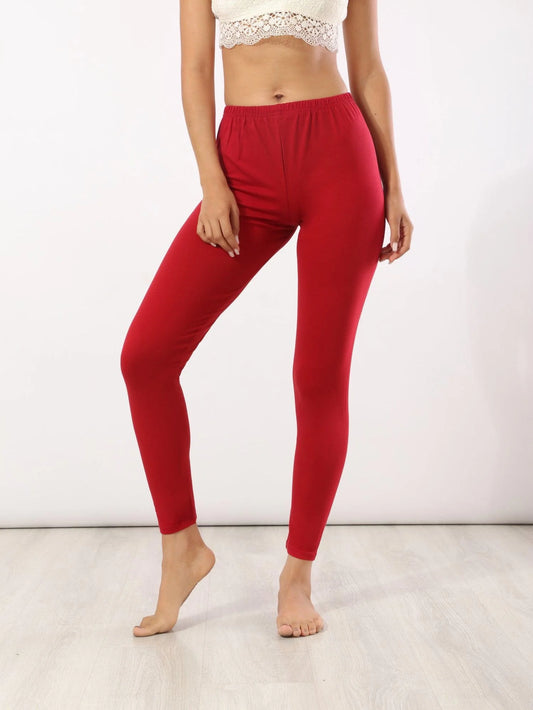 Basic Leggings - Red