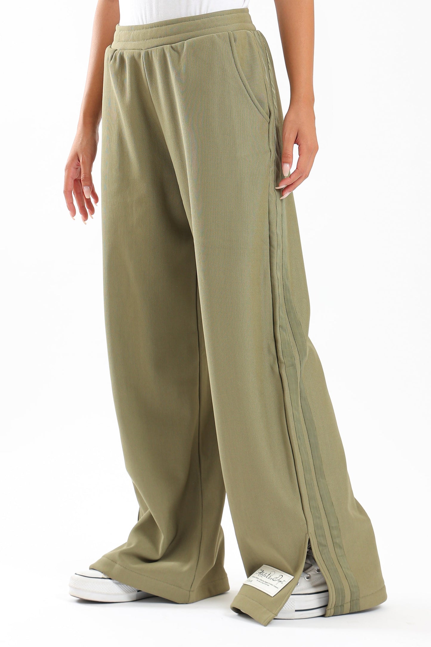 Ribbed Wide Leg Lounge Pants