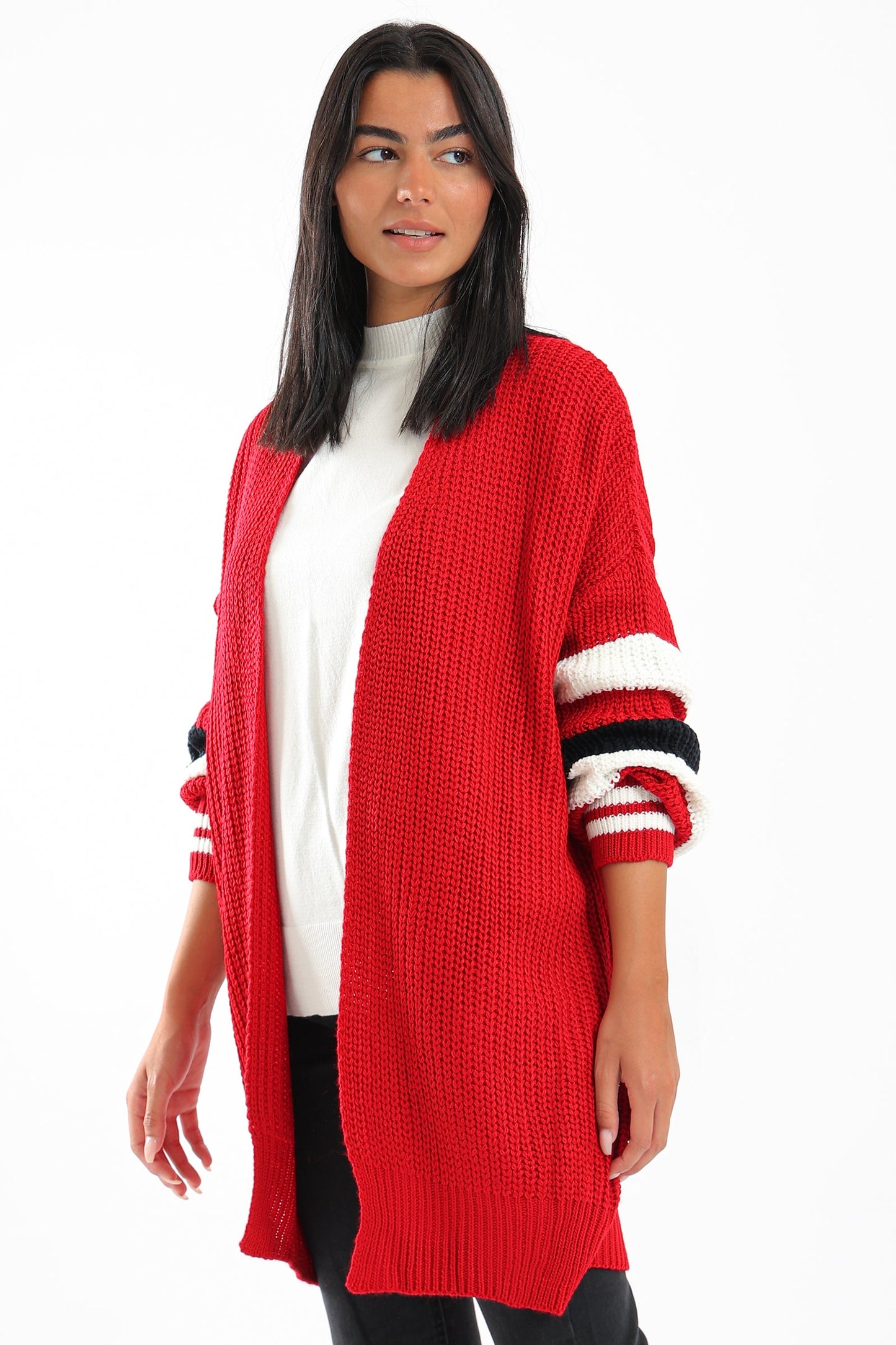 Tritone Knitted Cardigan