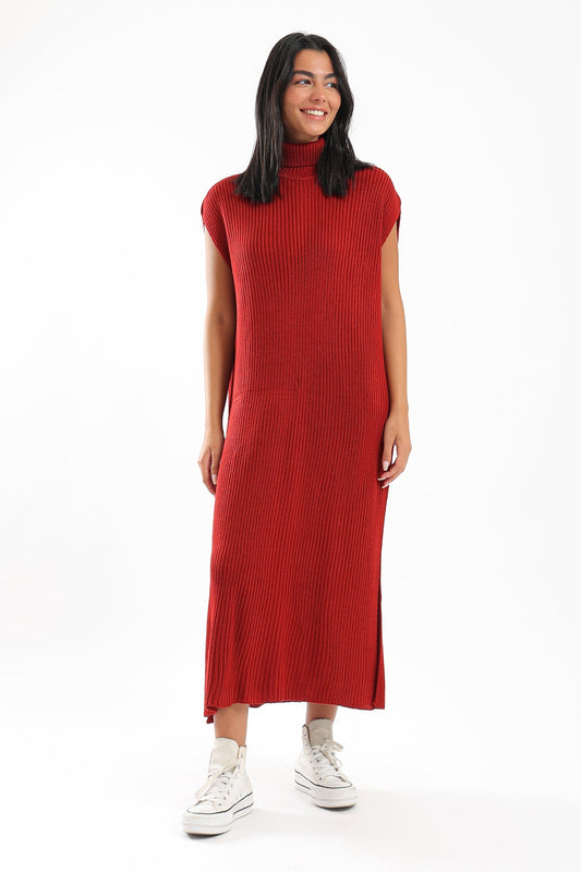 Ribbed Wool Dress