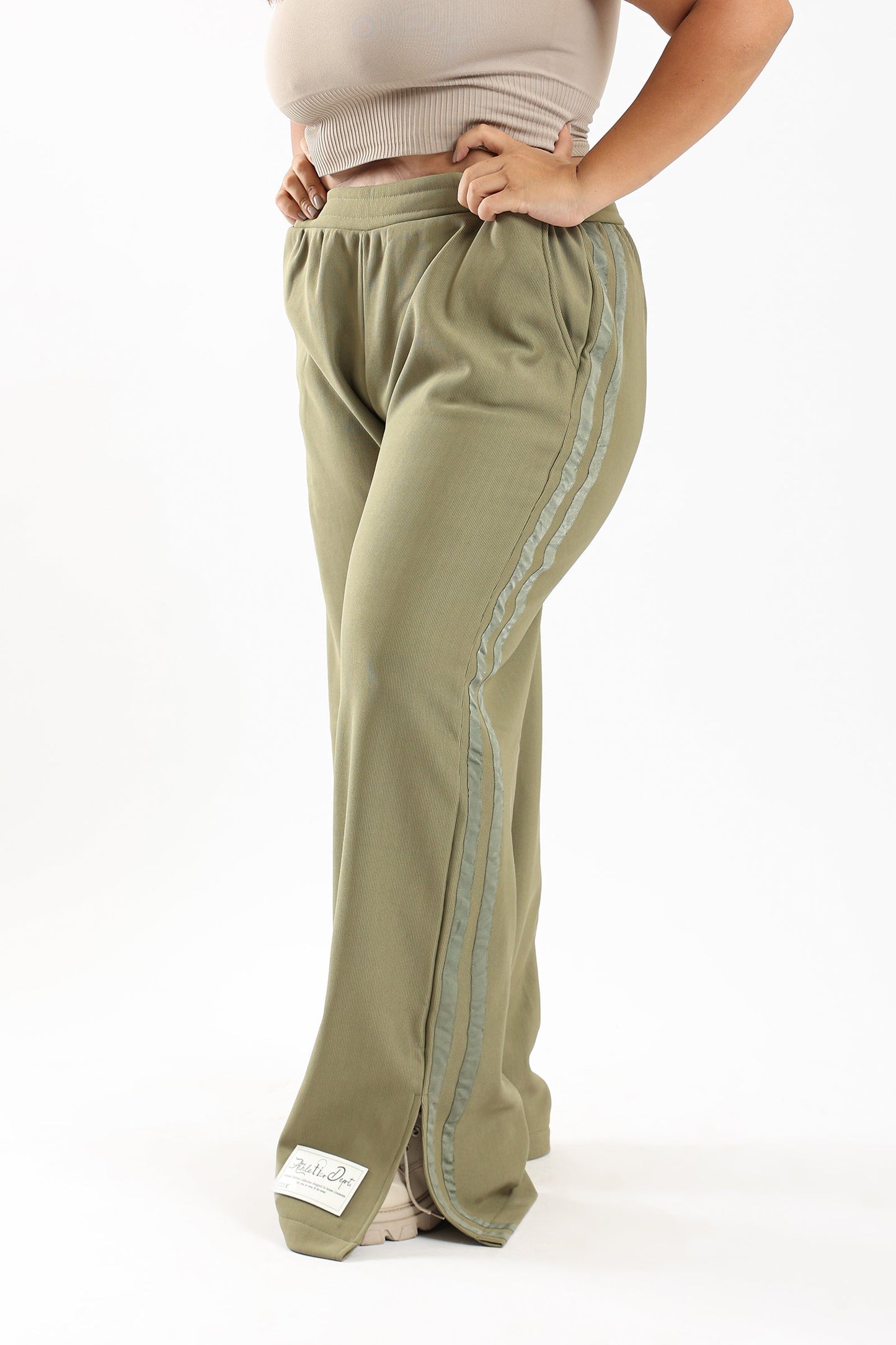 Ribbed Wide Leg Lounge Pants