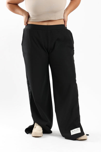 Ribbed Wide Leg Lounge Pants