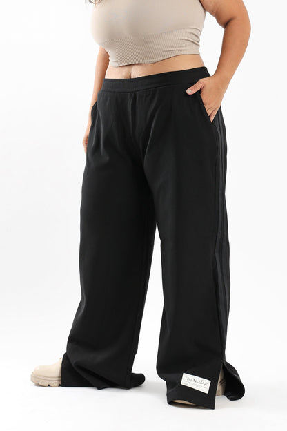 Ribbed Wide Leg Lounge Pants