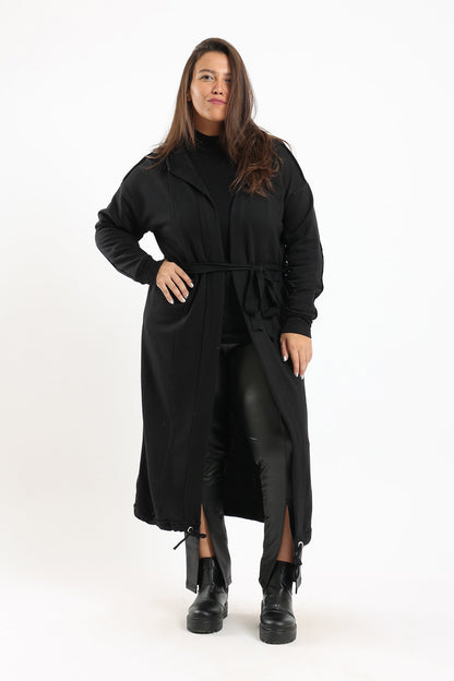 Lounge Jacket with Waist Belt