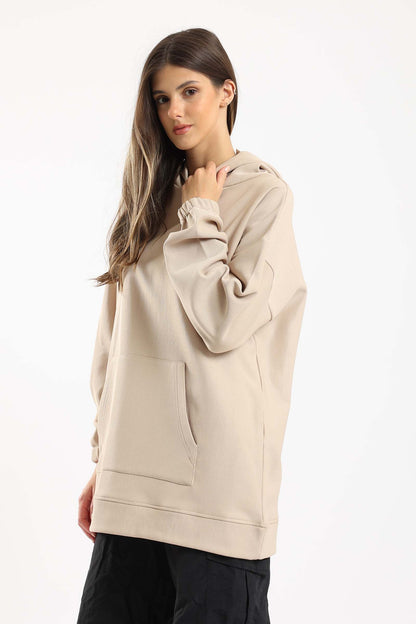 Oversized Hooded Lounge Sweatshirt