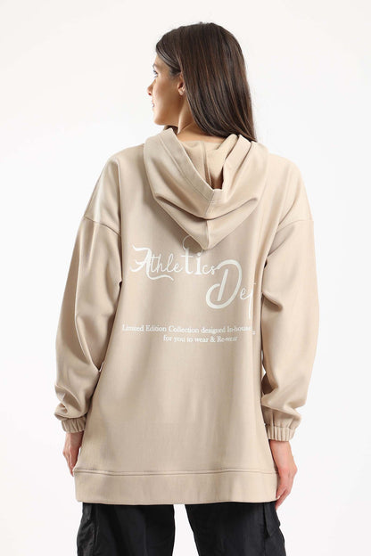 Oversized Hooded Lounge Sweatshirt