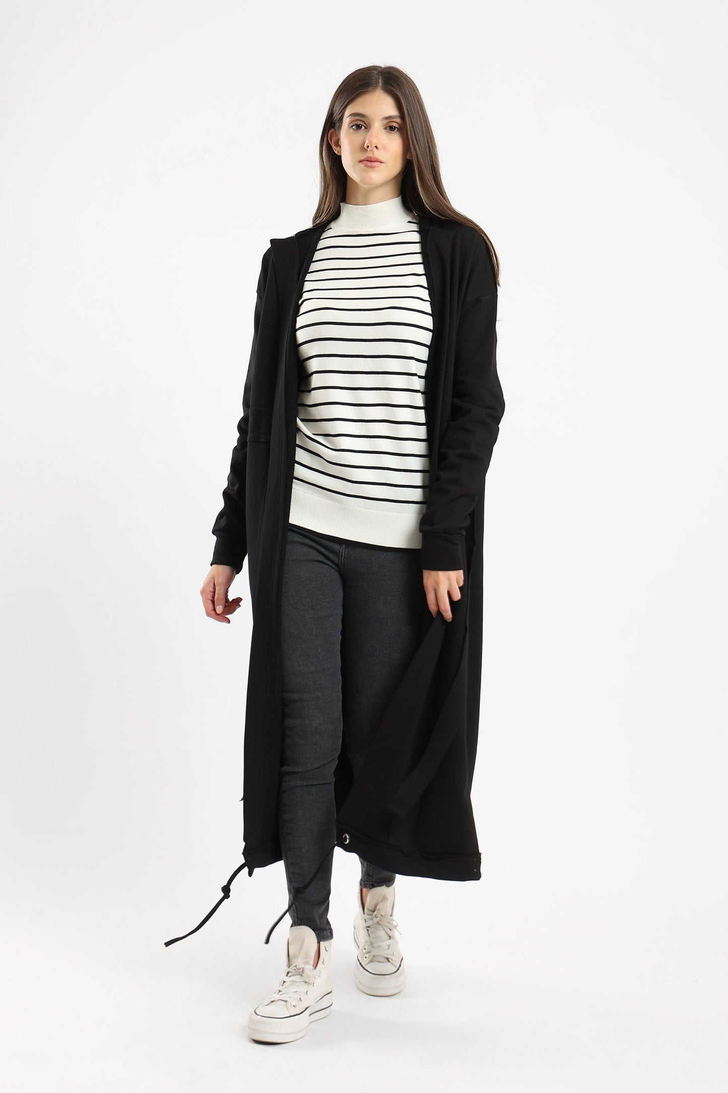 Lounge Jacket with Waist Belt