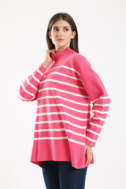 Regular Fit Striped Pullover