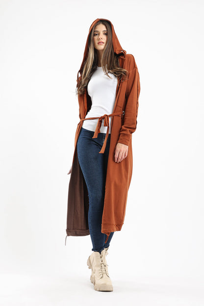 Lounge Jacket with Waist Belt