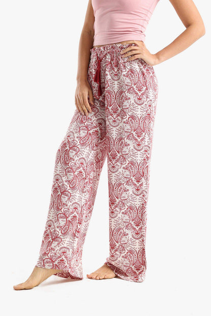 Wide Leg Pyjama Pants - Carina - ÙƒØ§Ø±ÙŠÙ†Ø§