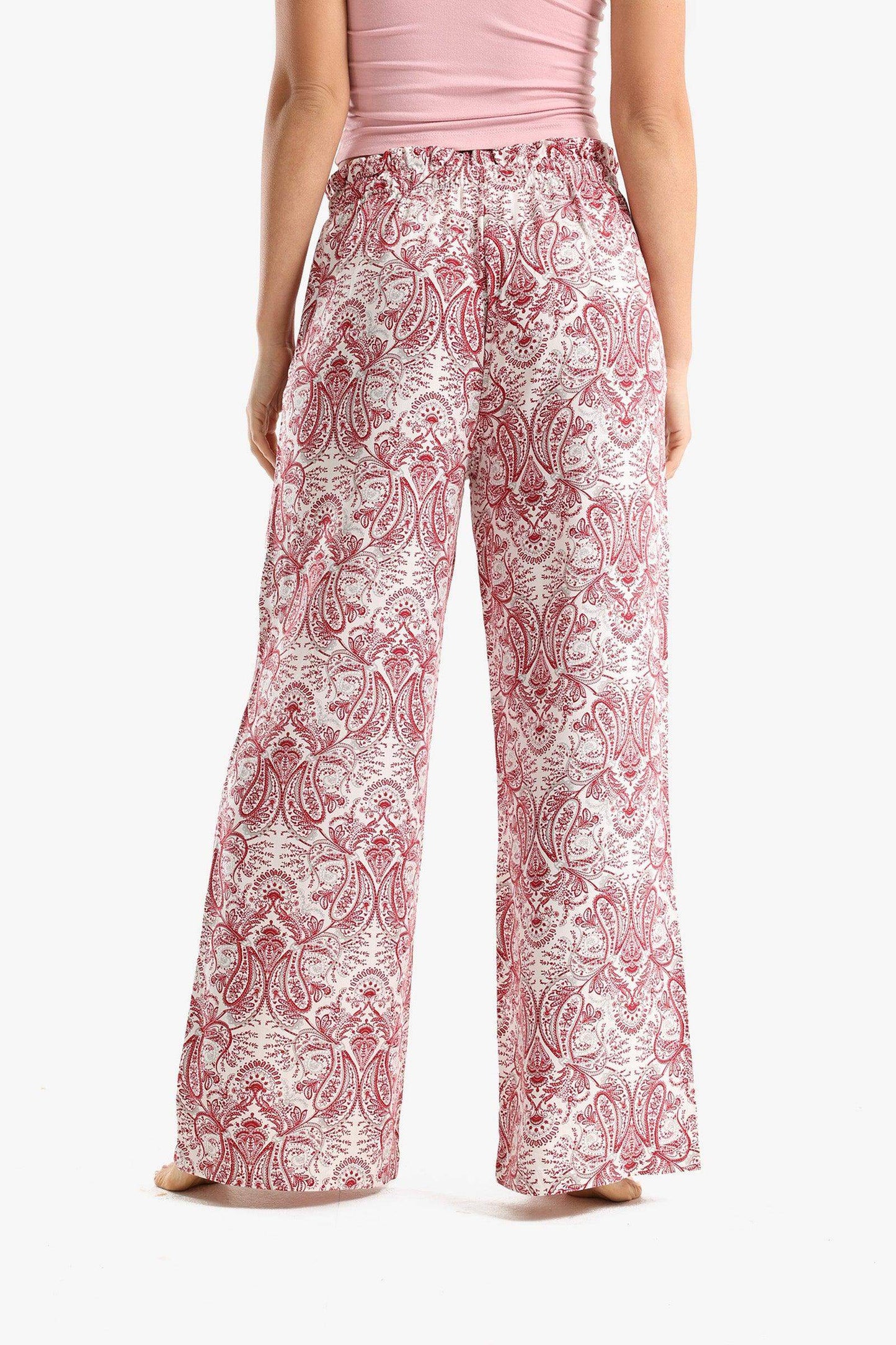 Wide Leg Pyjama Pants - Carina - ÙƒØ§Ø±ÙŠÙ†Ø§