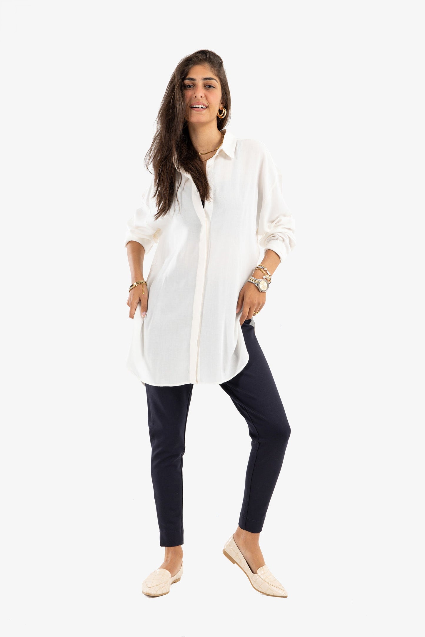 Voile Basic Shirt