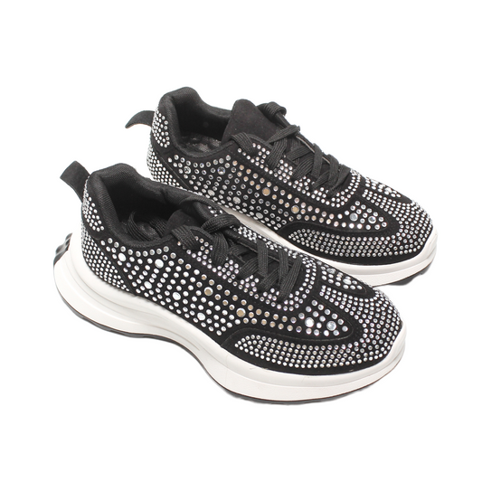 Suede Sneakers - Black