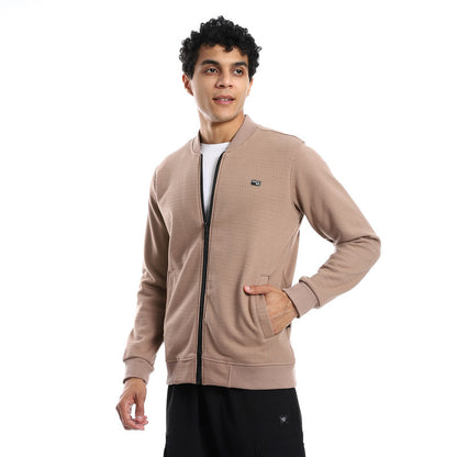 Comfortable  Semi-Collar Sweatshirt