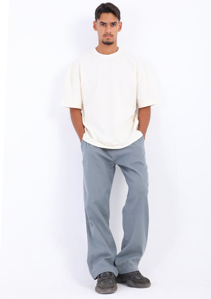 Gabardine Plain Pants