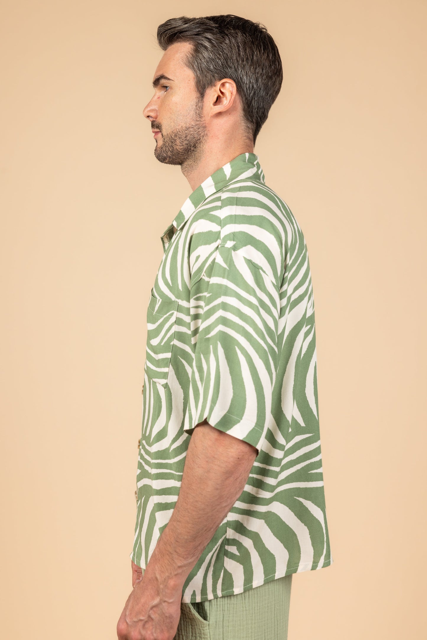 Verdant Mist Boxy Fit Shirt