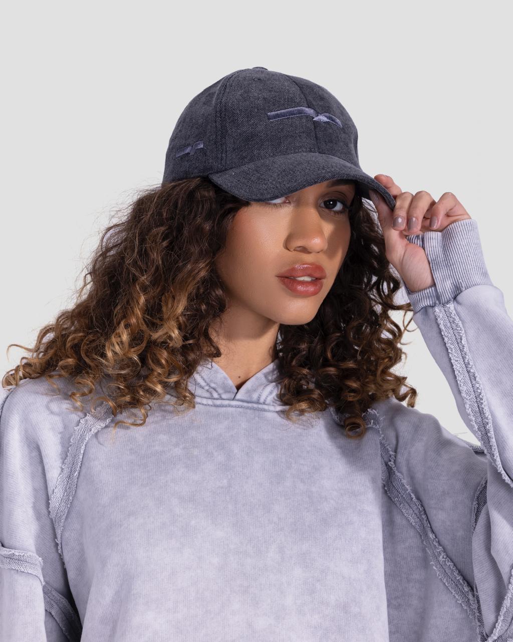 cap fashion style - washed grey