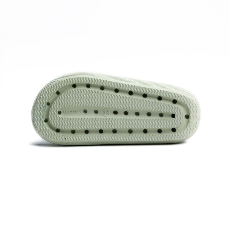 EVA PVC Solid Slide Slippers – Grey