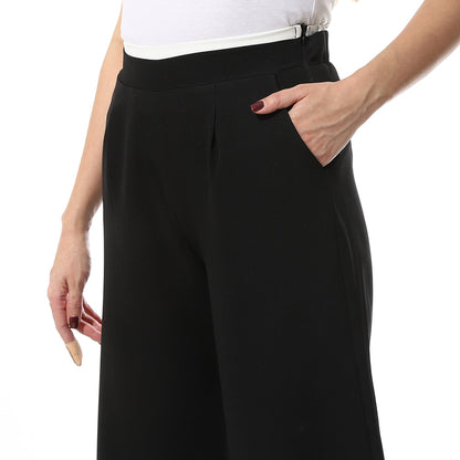 Elastic Waist Classic Trouser