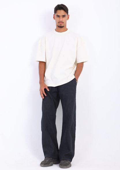 Gabardine Panel Pants