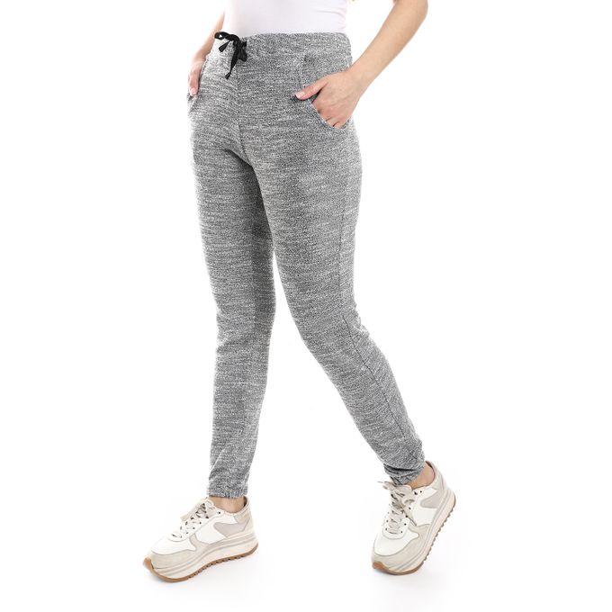 Elastic Waist With Drawstring Sweatpants