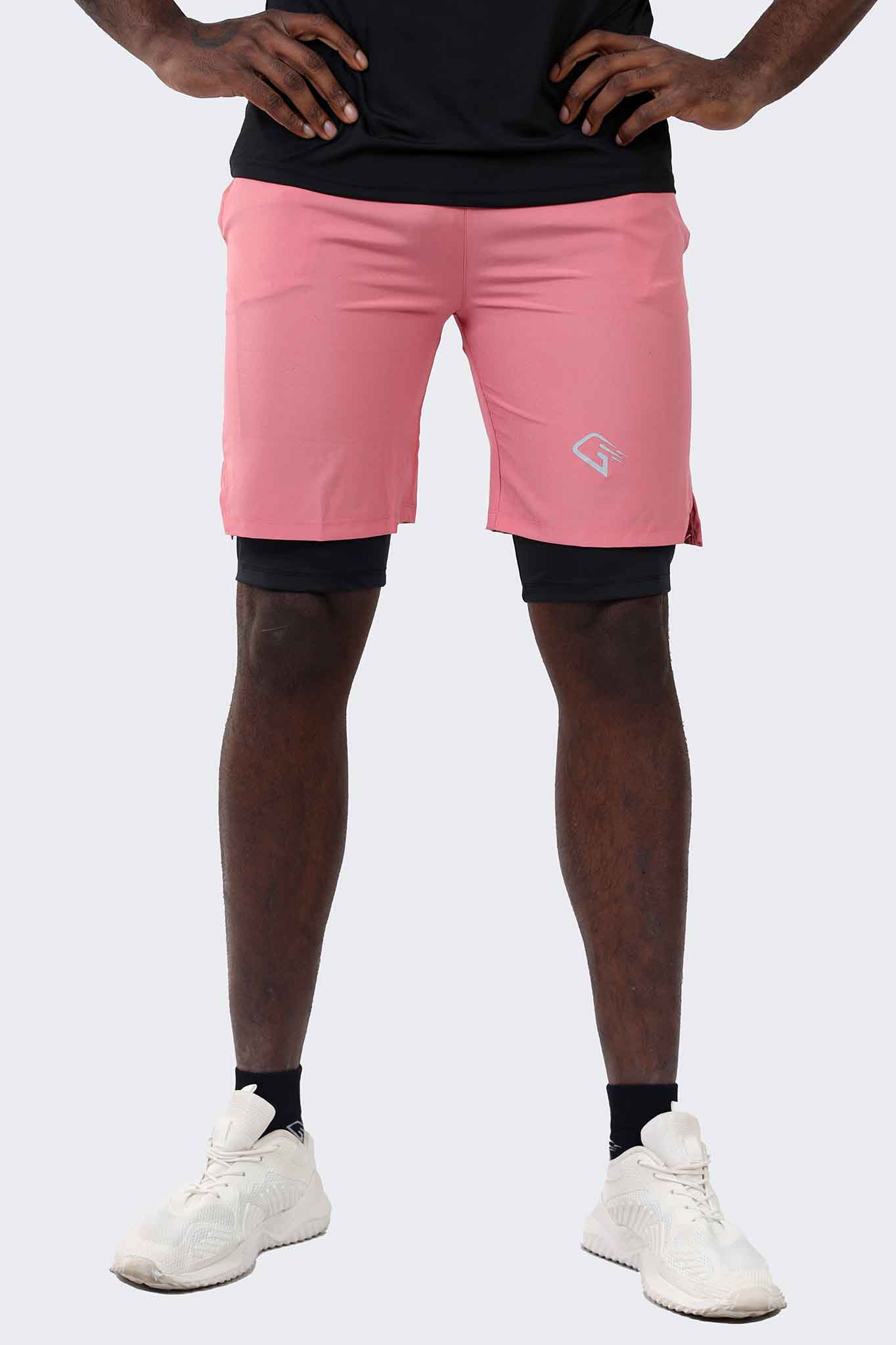 Synthetic Dynamic Burst Shorts - Pink