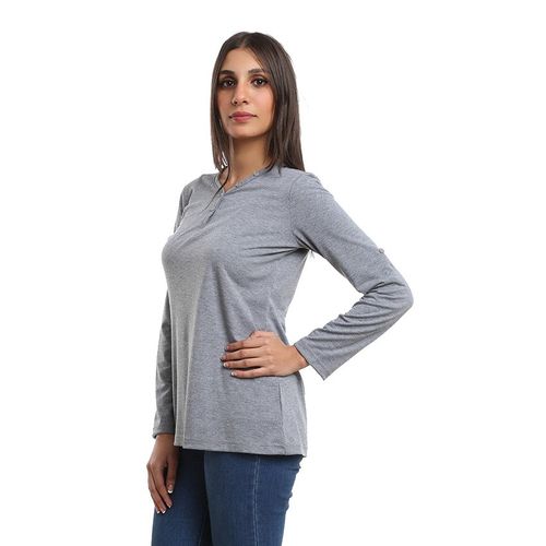 Henley Shirt Long Or 3/4 Sleeve