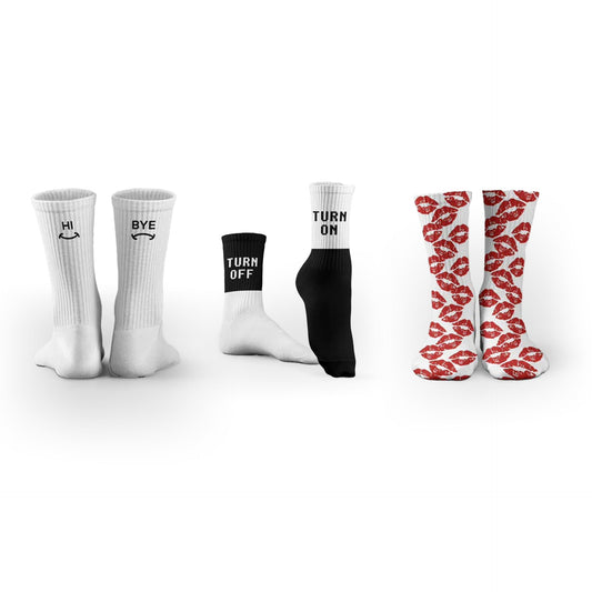 Cotton Crew Socks – Set Of 3