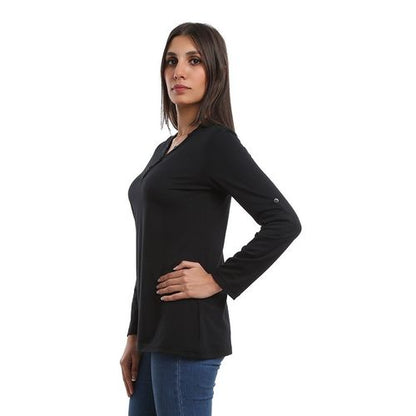 Henley Shirt Long Or 3/4 Sleeve