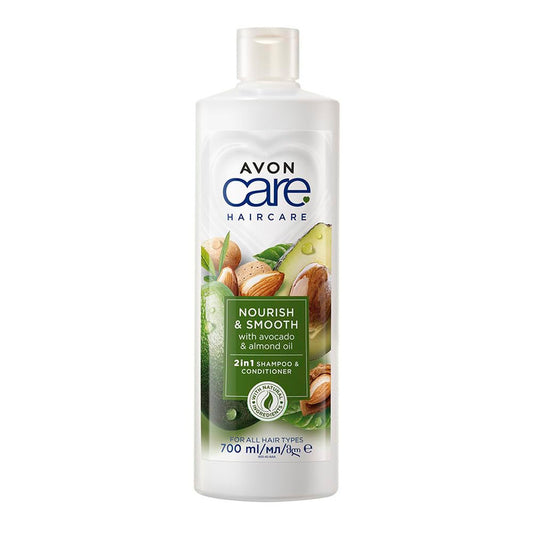 Avon Naturals Shampoo With Almond & Avocado , 700ml