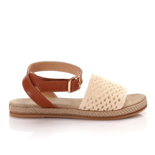 Dantel Flat Sandal