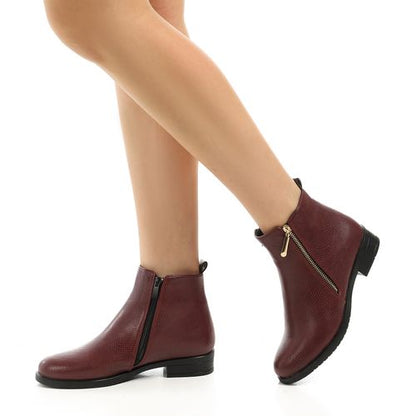 Leather Ankle Boot