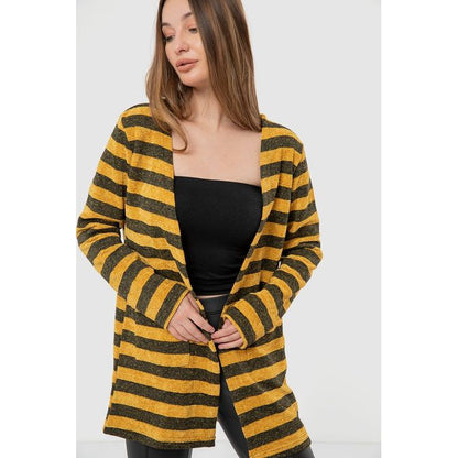 Wild Striped Cardigan With Pockets