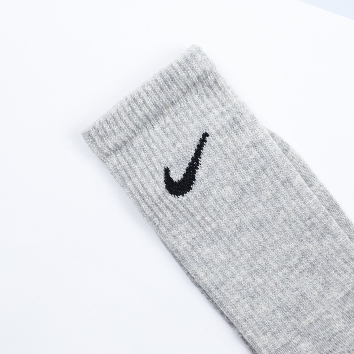 Cotton Basic Crew Socks – Grey