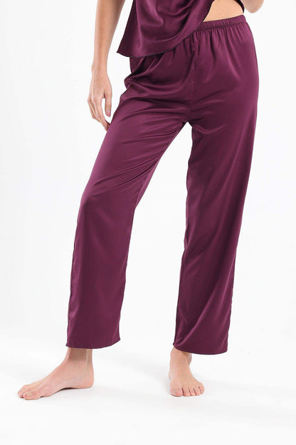 3 Pieces Satin Pyjama Set - Carina - ÙƒØ§Ø±ÙŠÙ†Ø§