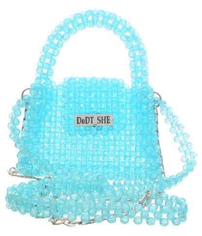 Turquoise Square Bag